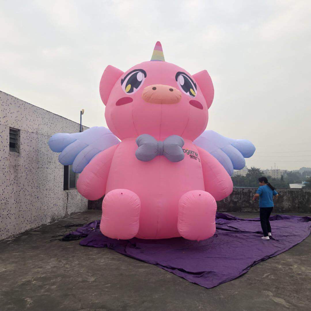 充气卡通人偶气模大型人物公仔动物吉祥物行走广告真人模型定制款