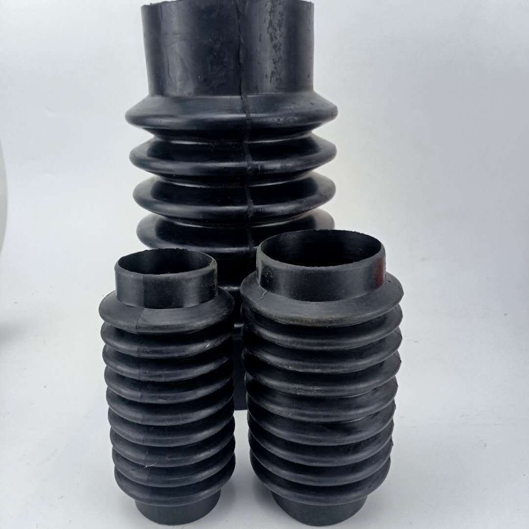 供应橡胶伸缩套 机械设备防尘罩 硅胶橡胶套 机床防尘橡胶套