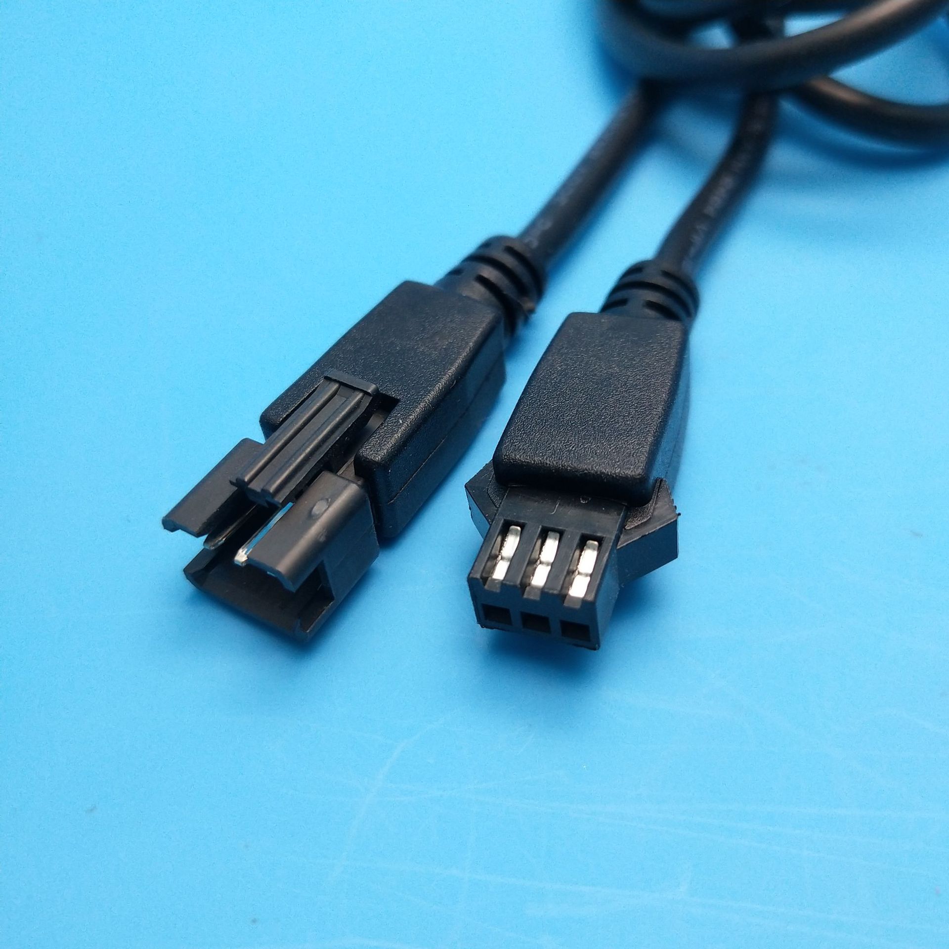 视觉光源线3p转2p延长线带sm飞机插头高柔拖链抗摇摆led灯光源线