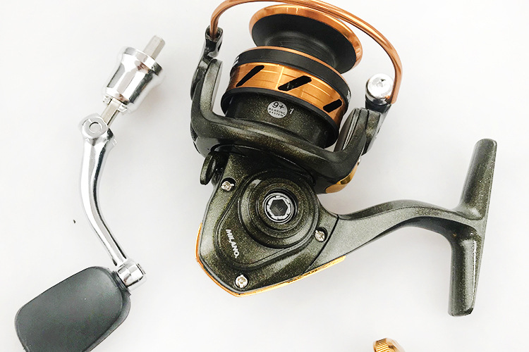 鱼竿海竿鱼线定制生产渔具钓渔具全金属纺车轮渔轮厂家直供