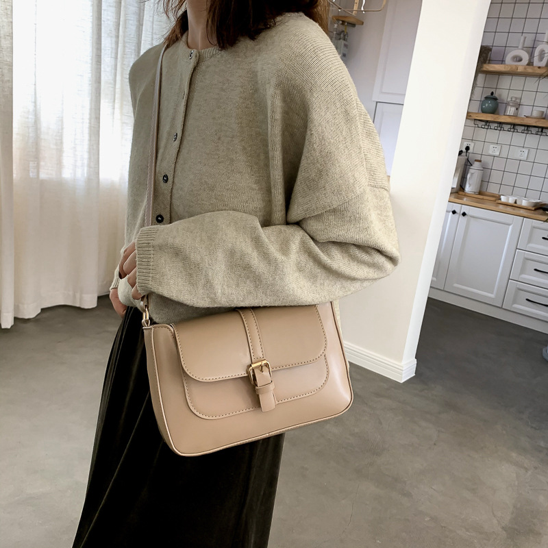 New Small Bag Women's Ins Fashion Retro All-Match Small Square Bag 2018 Winter New Fashion Shoulder Messenger Bag