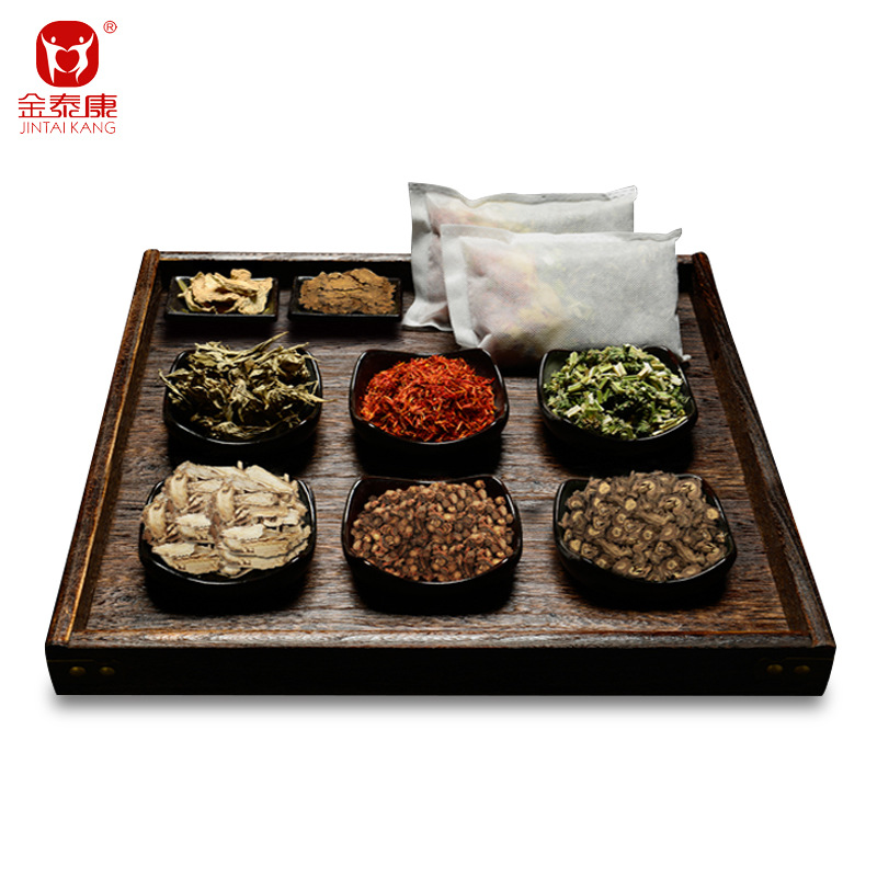 金泰康八味足汤 原材料艾草泡脚包30克oem 草本藏红花足浴包定制