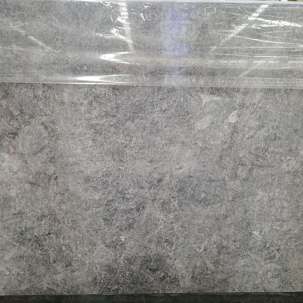 厂家定制天然灰色大理石 保加利亚灰 玻利维亚灰工程规格地面场所
