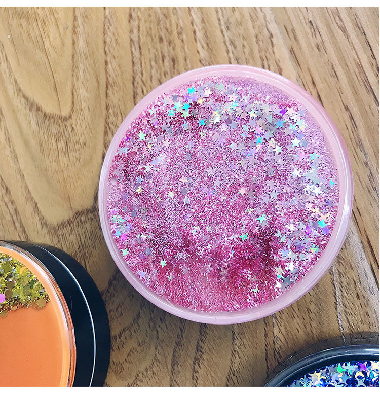 流沙闪粉星星隐形眼镜盒女美瞳糖果色小清新隐形眼镜伴侣盒护理盒