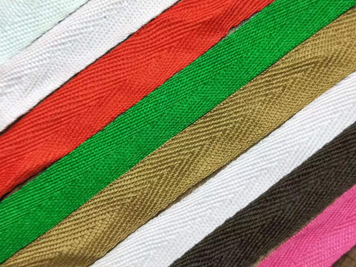 现货棉织带手提绳礼品袋礼盒手挽绳20cm棉人字带手拎绳