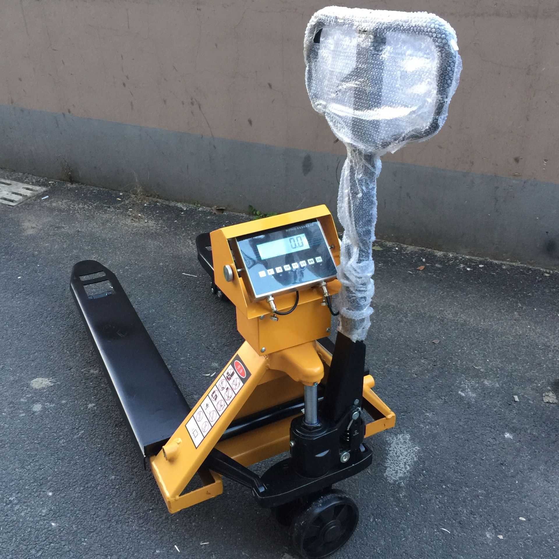 金山2.5t防爆叉车秤 化工厂专用本安型防爆电子叉车磅秤