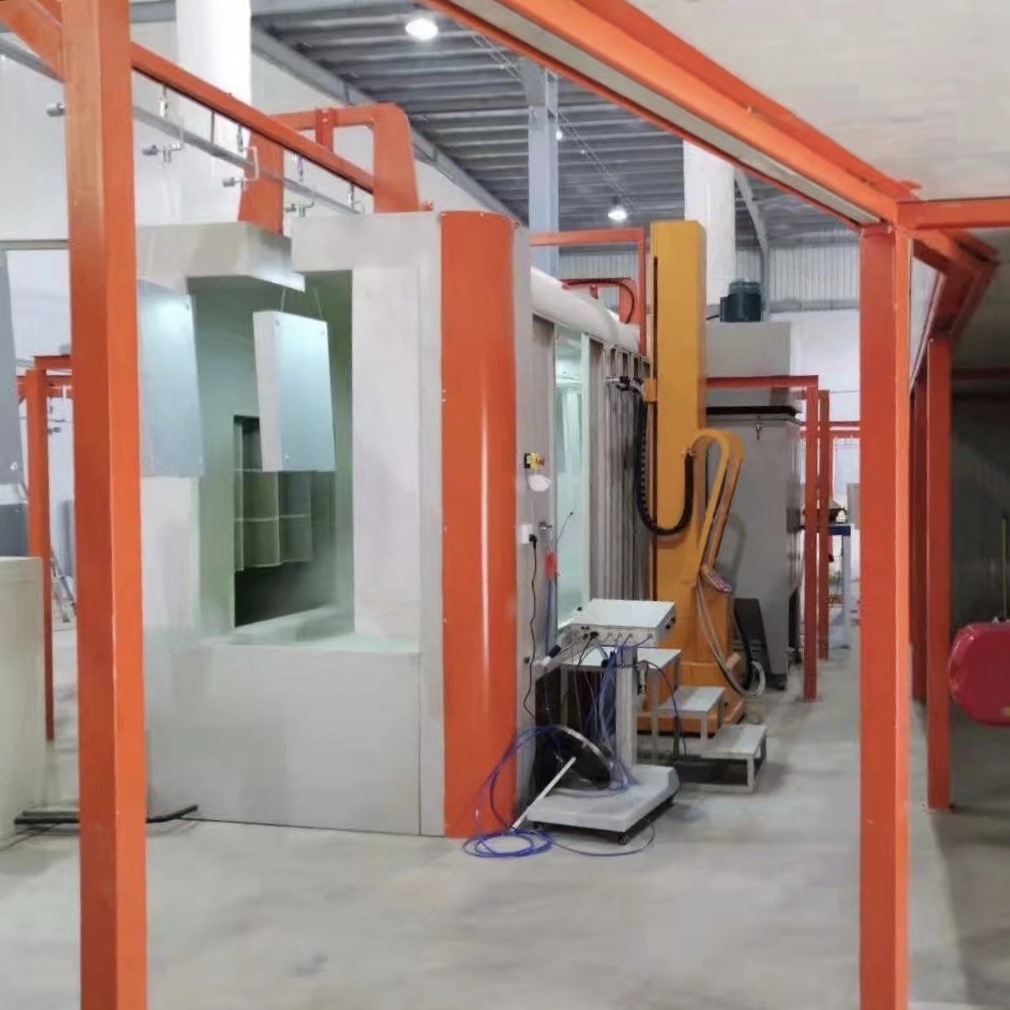 喷粉房塑料粉房喷台往复机大旋风回收佳宝涂装