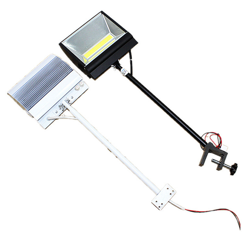 展会长臂灯 展览展示投光灯 招牌led长杆臂射灯铲灯展览灯具厂家