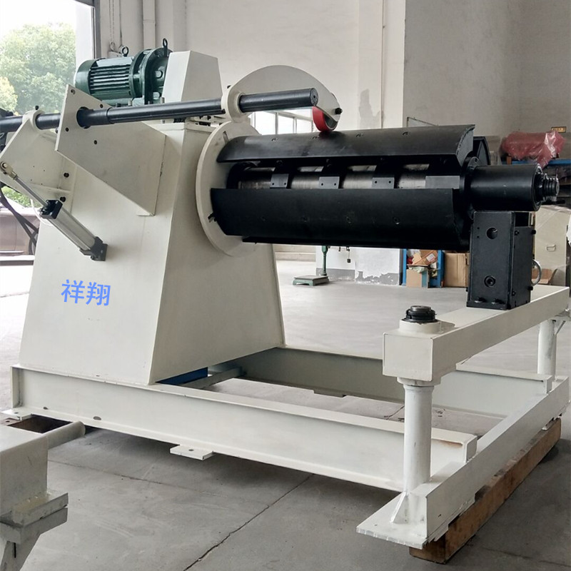 无锡mtc-1300重型材料架油压扩张钢带放卷机全自动液压开卷机优惠