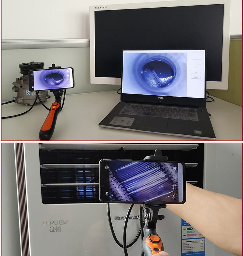 15米热销安卓手机usb内窥镜 汽车管道内窥镜8.5mm摄像头检测仪器