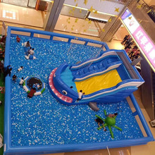 厂家新款淘气堡充气滑梯室内儿童乐园 百万海洋球池游艺设施运动