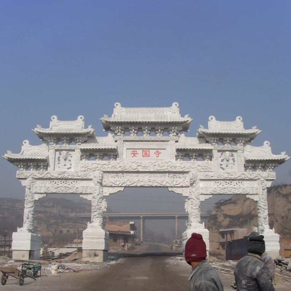 美丽乡村入口牌坊图片样式及讲究