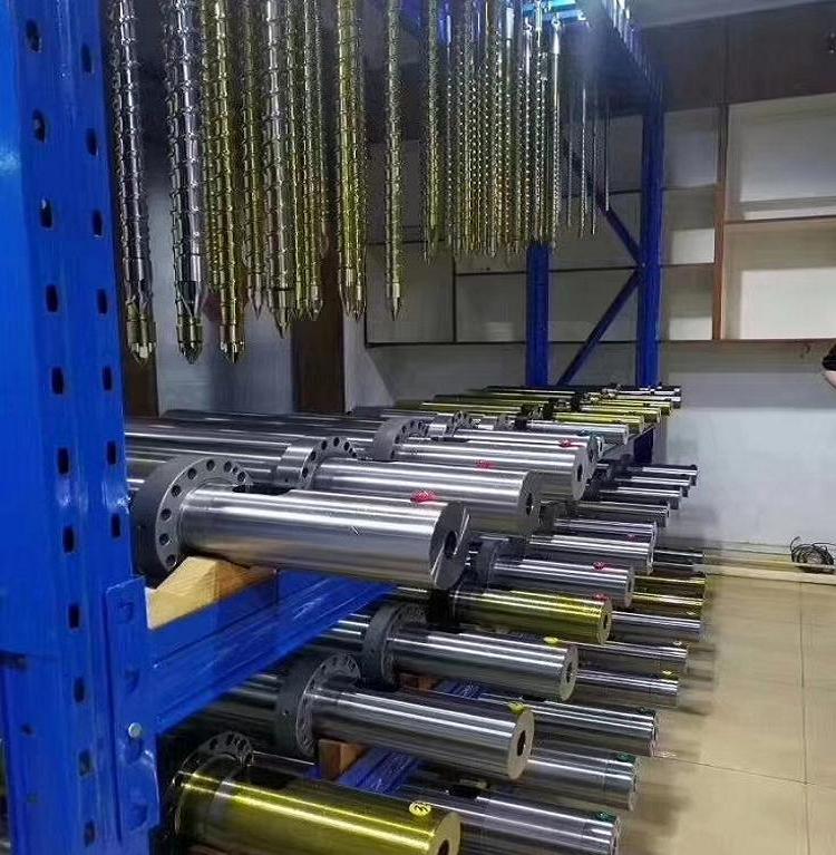 厂家供应海天等各种品牌注塑机合金镀铬等材质机筒螺杆