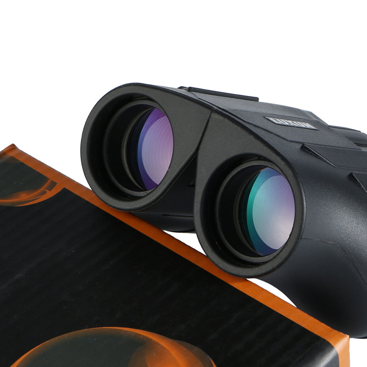 新款袖珍td35d小保罗8x25全光学高清迷你便携高倍双筒绿膜望远镜