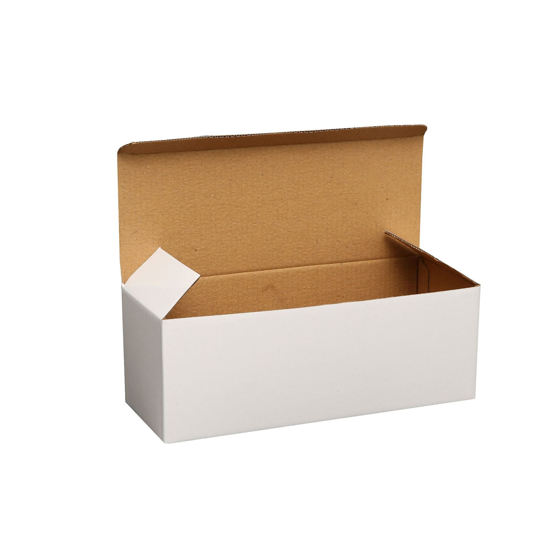 三层扣底翻盖瓦楞纸盒杯子盒彩盒定购礼品包装盒批发 白色现货