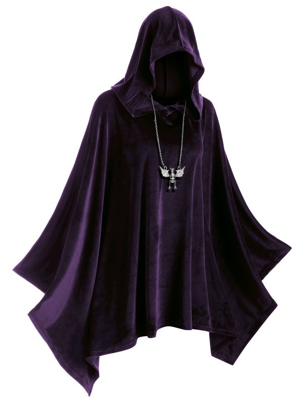 2020欧美热销蝙蝠款式宽松金丝绒披风斗篷 短款披肩万圣节斗篷