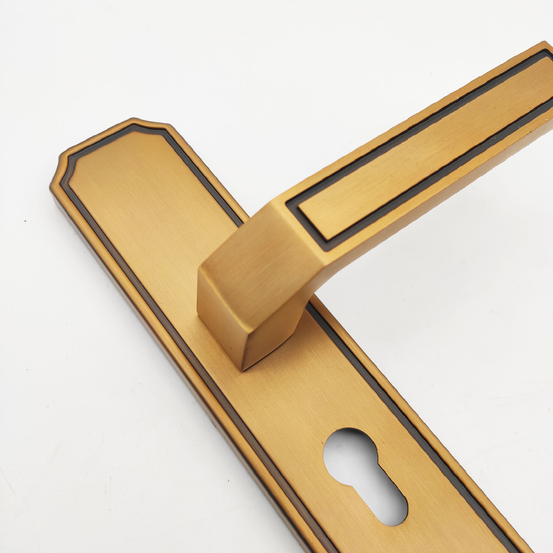 黄古室内门执手锁 简约木门压把锁具 卧室门执手锁 厂家批发