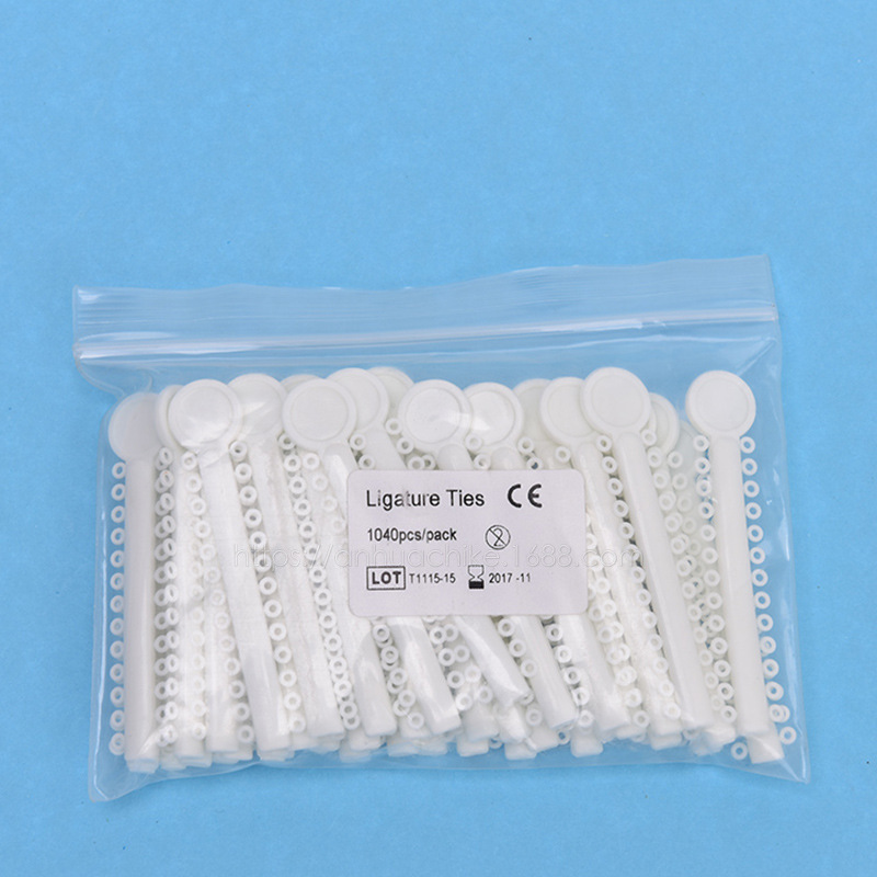 牙科矫正 正畸结扎圈 口腔结扎圈 塑料彩色结扎圈 牙科材料 批发