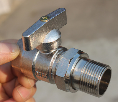 ppr pert pb活接球阀 内外丝活接球阀 镀镍球阀 供暖暖气片阀门