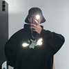 Cartoon Sweater Hooded Autumn and winter Korean Edition student Plush Reflective personality Easy bf Metrosexual coat Cartoon Sweater Hooded Autumn and winter Korean Edition student Plush Reflective personality Easy bf Metrosexual coat