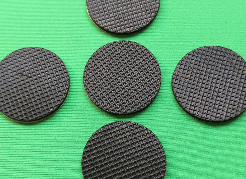 直销垫片耐磨格纹橡胶垫防滑硅胶垫网纹硅胶垫自粘硅橡胶脚垫片