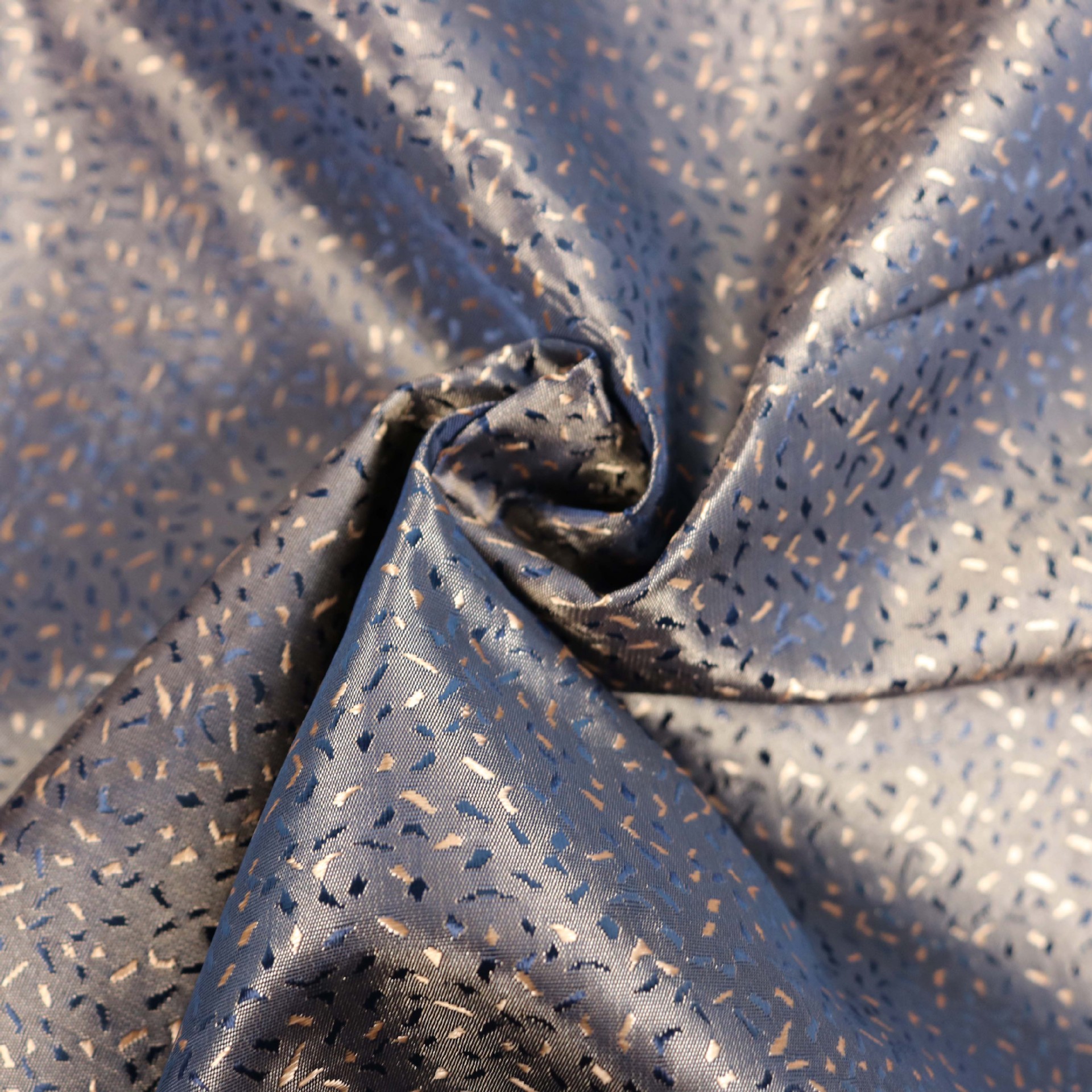 tr涤粘交织 涤纶化纤人丝提花布料 服装里布 衣服内衬 现货