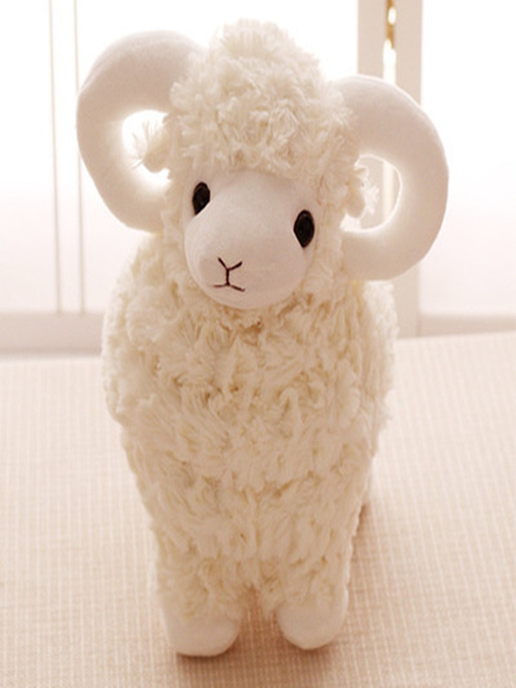 毛绒玩具可爱小羊公仔玩偶 三羊开泰绵羊羊年布娃娃 礼品厂家直销
