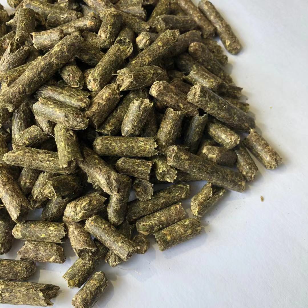 新紫花苜蓿草颗粒 饲料厂用苜蓿草粉草颗粒原料牛马羊动物饲料草