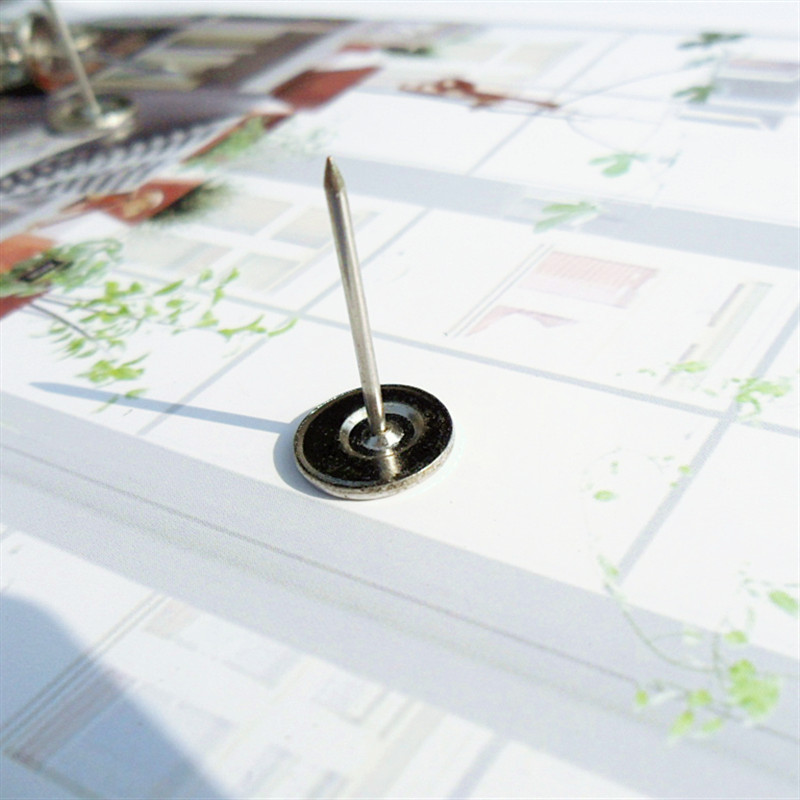 工厂直销金属图钉大头钉工包长形加硬墙钉地图钉批发定制量大从优