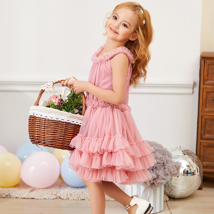 现货dolly纱裙公主裙tutu裙蓬蓬裙宝宝周岁礼裙仙仙女孩连衣裙