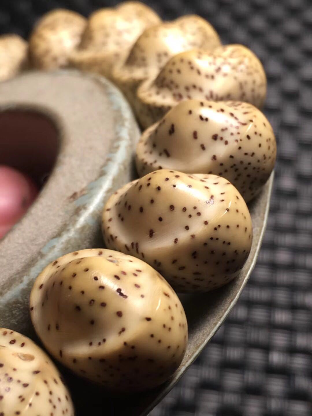 星月菩提手串 纯手工雕刻 星月菩提雕刻元宝籽 此链接为定制款