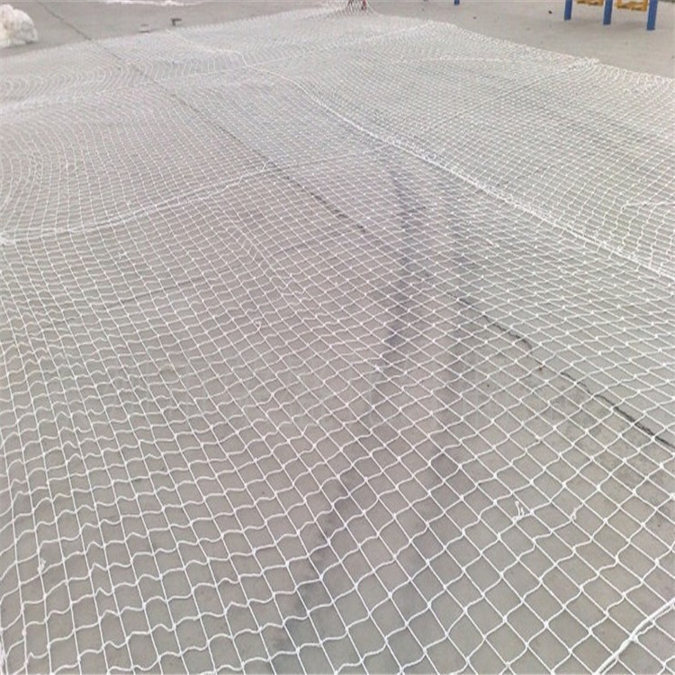 源头工厂直销钢丝防坠网市政下水道专用防护网8mm钢丝有检测报告