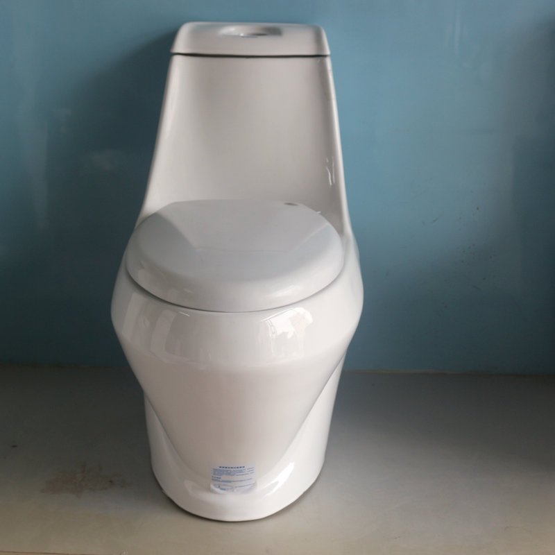 艾唯家直冲式马桶v6056 家用陶瓷普通坐便器v6001虹吸超旋式坐厕