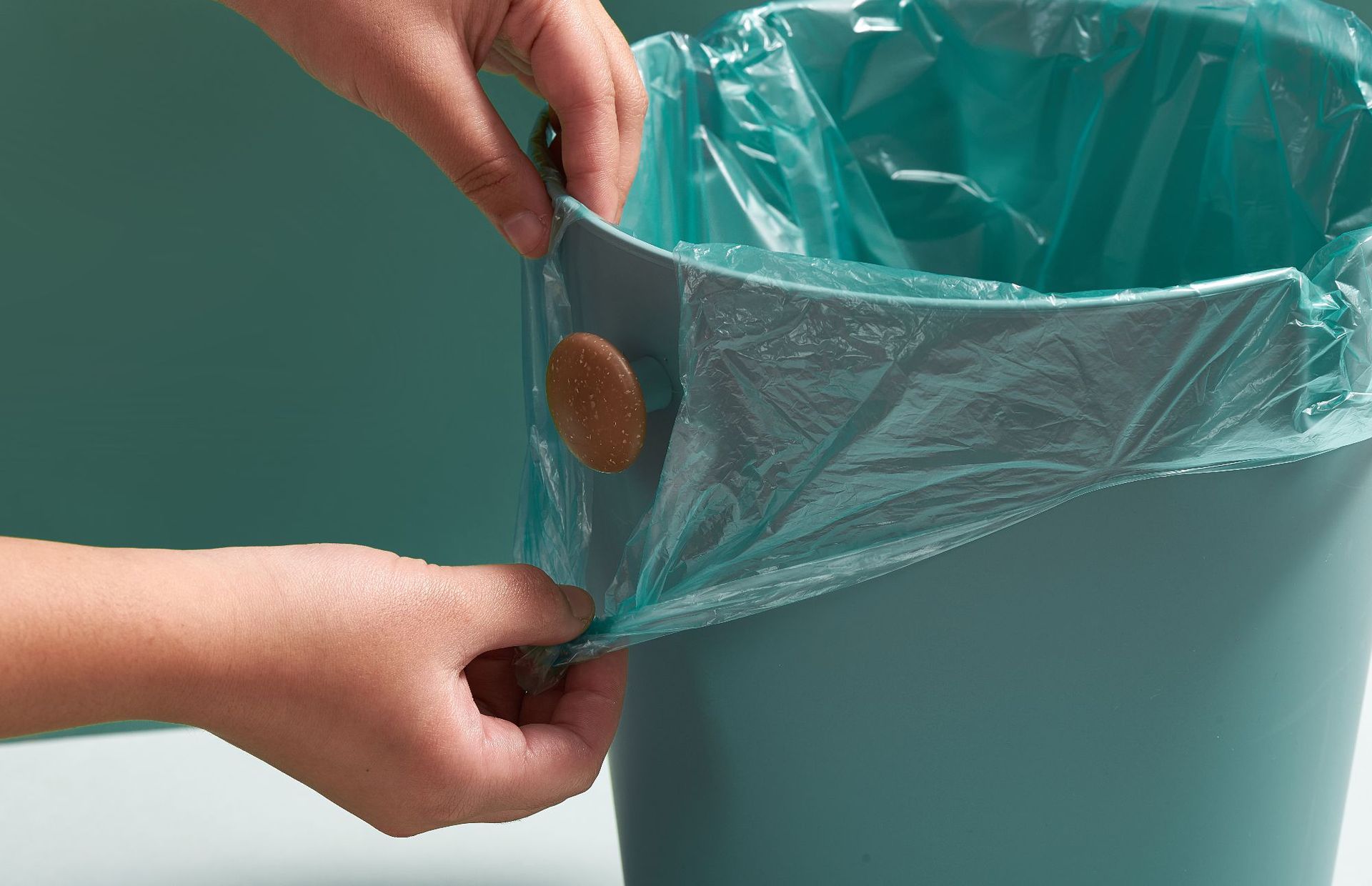 家用塑料简约垃圾桶客厅无盖大号创意纸篓创意干湿分类母子垃圾桶