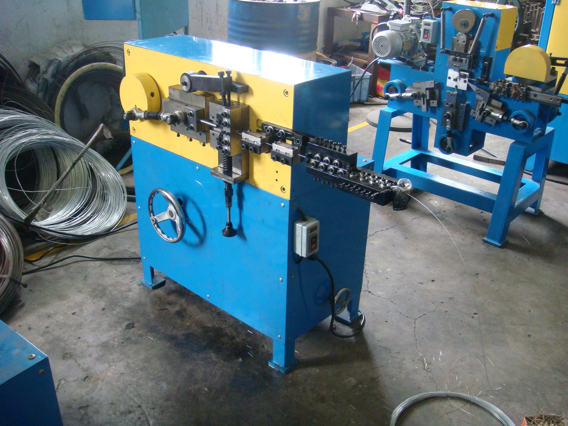 打头机,全自动打头机,大头针,十字针