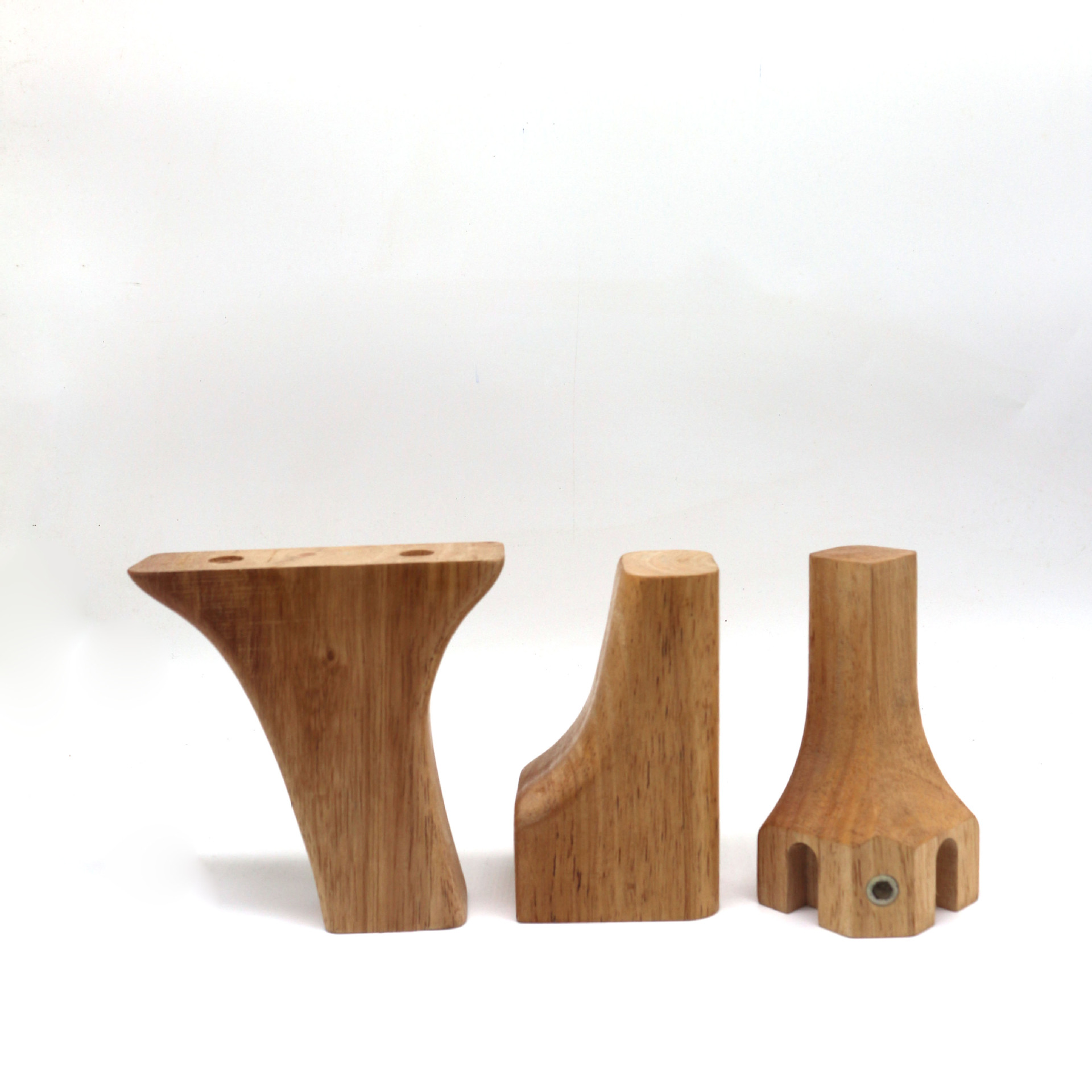 木腿订制 简易家具桌子脚 沙发实木腿 凳子方脚扁木腿可以定做