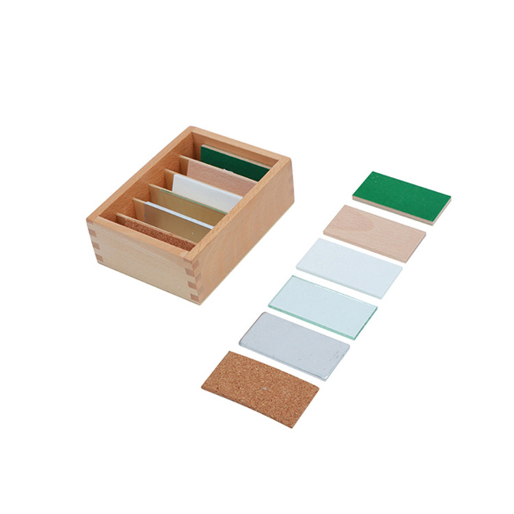 蒙台梭利触觉感知教具国际版温觉板温量板温觉瓶幼儿园早教