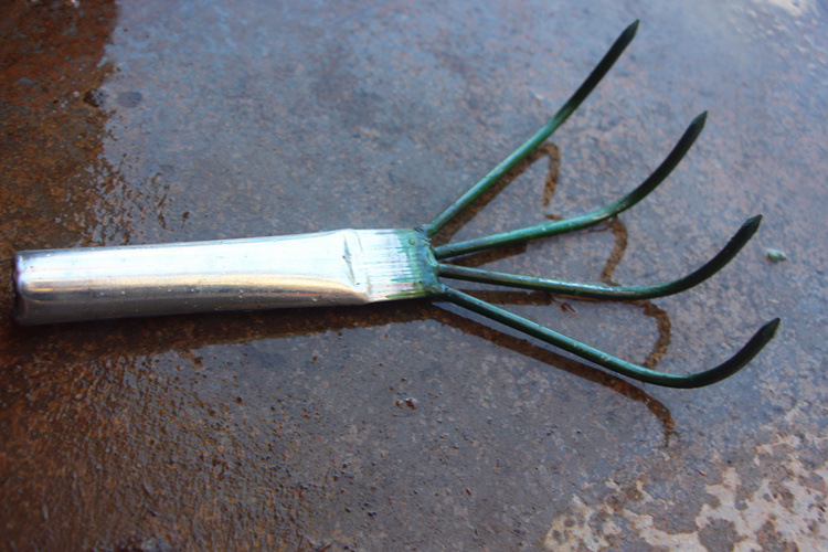 小耙子小钉耙 挖蛤工具赶海耙子蛤蜊耙子小蚬耙小铁耙捡东西耙子