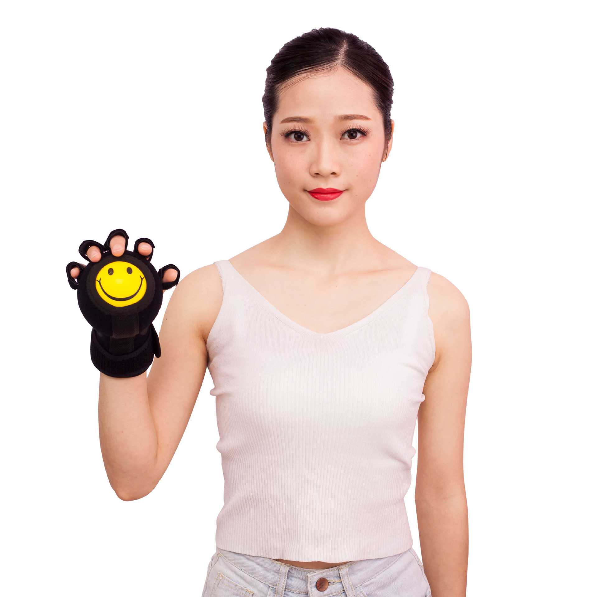 手指康复训练器中风偏瘫康复器手部分指器握力球手指锻炼器固定器