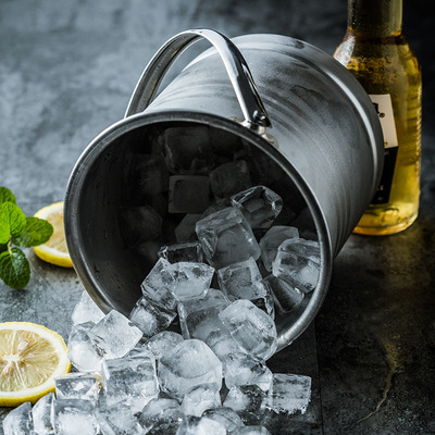 冰桶酒吧ktv奶茶店商用家用不锈钢储冰桶创意冰镇滤水香槟啤酒桶