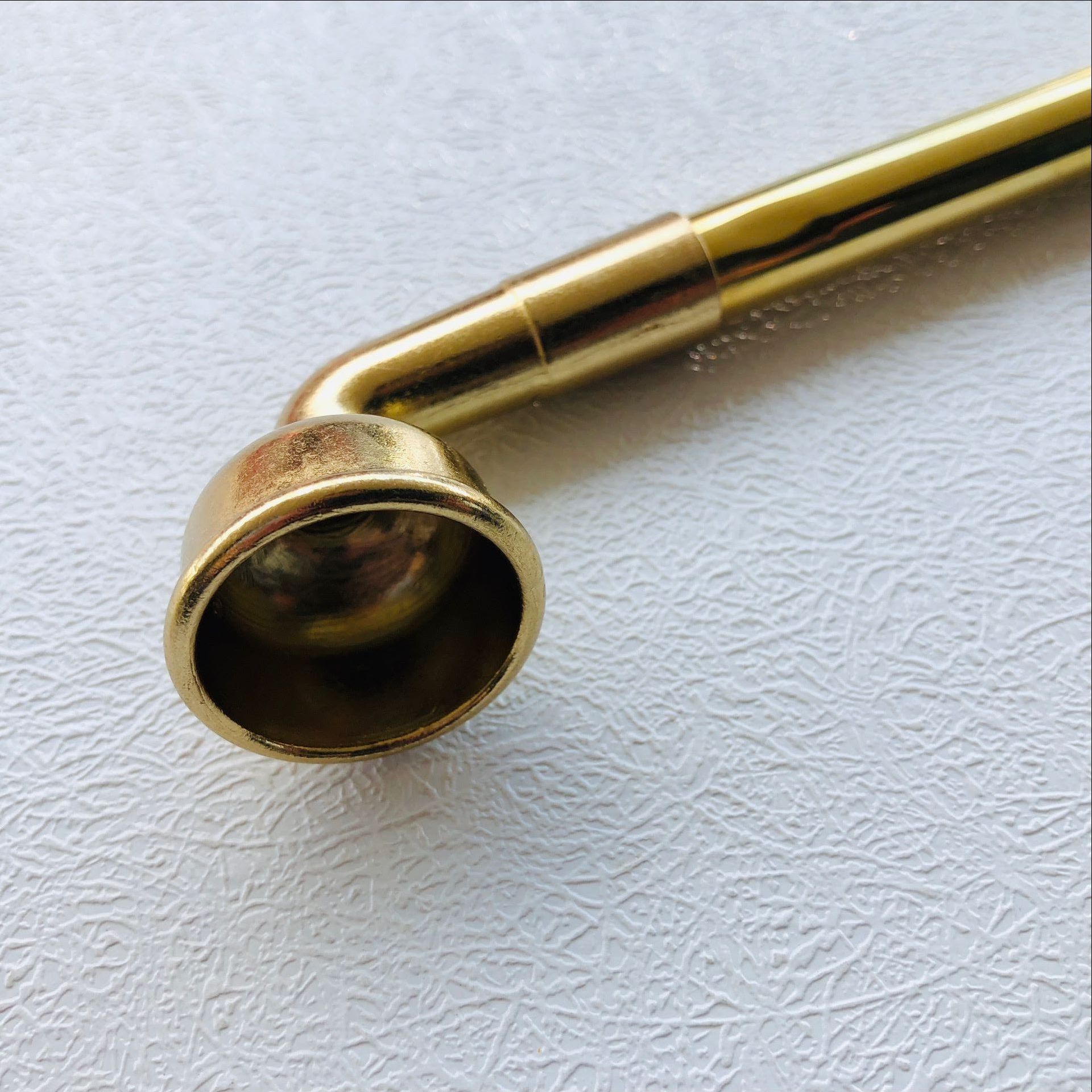 酷爷旱烟杆 61-808镀铜烟杆 伸缩拉杆长烟杆 铜拉杆 老式烟枪