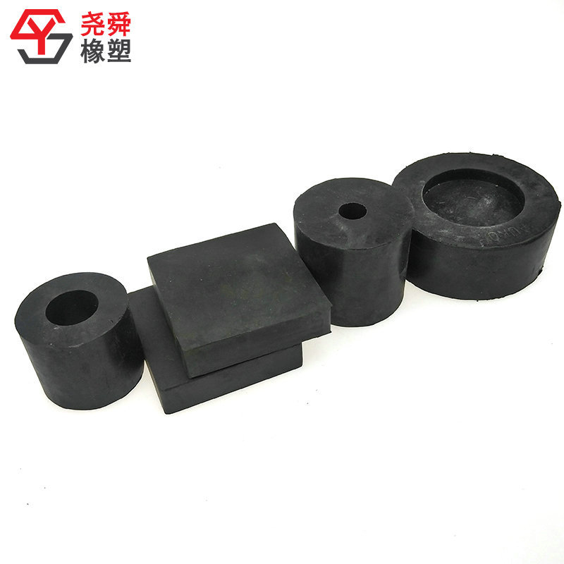 工厂直销黑色橡胶缓冲垫 机箱水箱减震垫 空调风机水泵缓冲垫