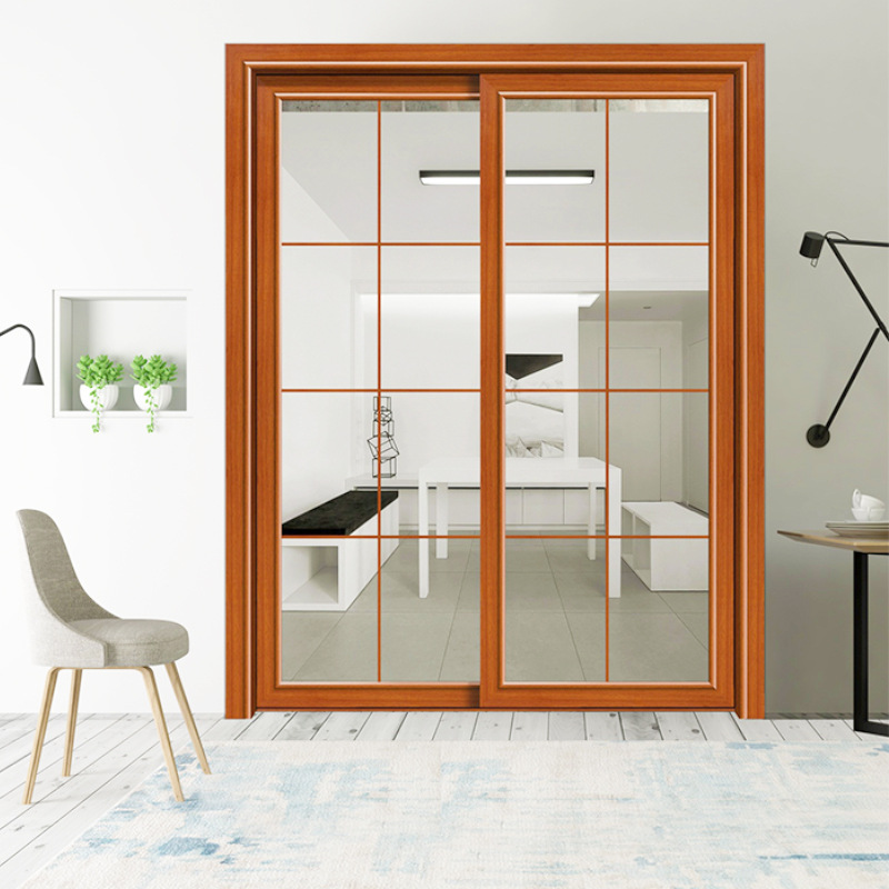 推拉门定做现代简约厂家直销钢制防盗门客厅房间 移门
