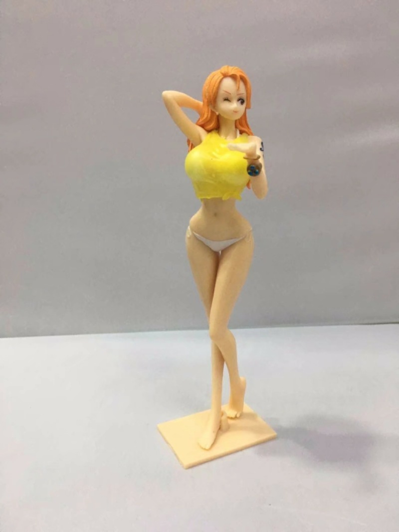 动漫手办批发 海贼/航海 温控 娜美 变温 变色 泳装水着 盒装手办