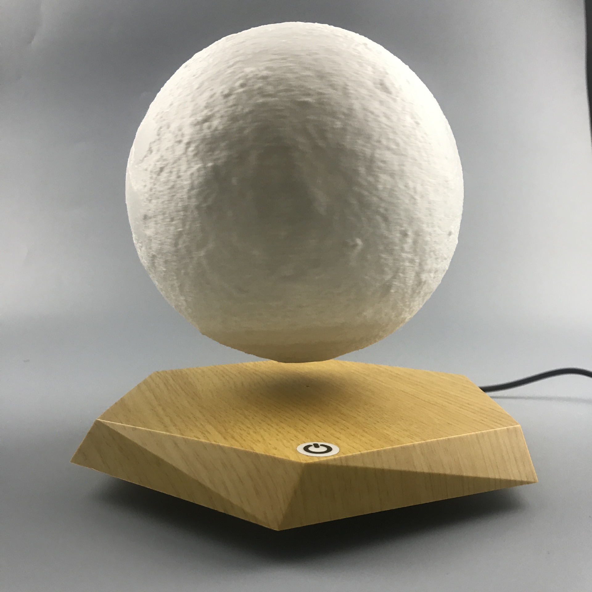 磁悬浮月球灯3d打印网红创意月亮灯磁悬浮土星灯定制小夜灯