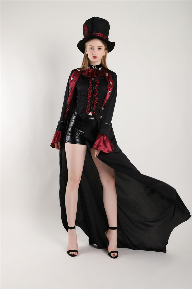 供应情侣男女伯爵吸血鬼服装夜店恶魔装僵尸服演出服