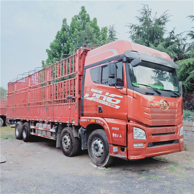 6米前四后八仓栏大货车