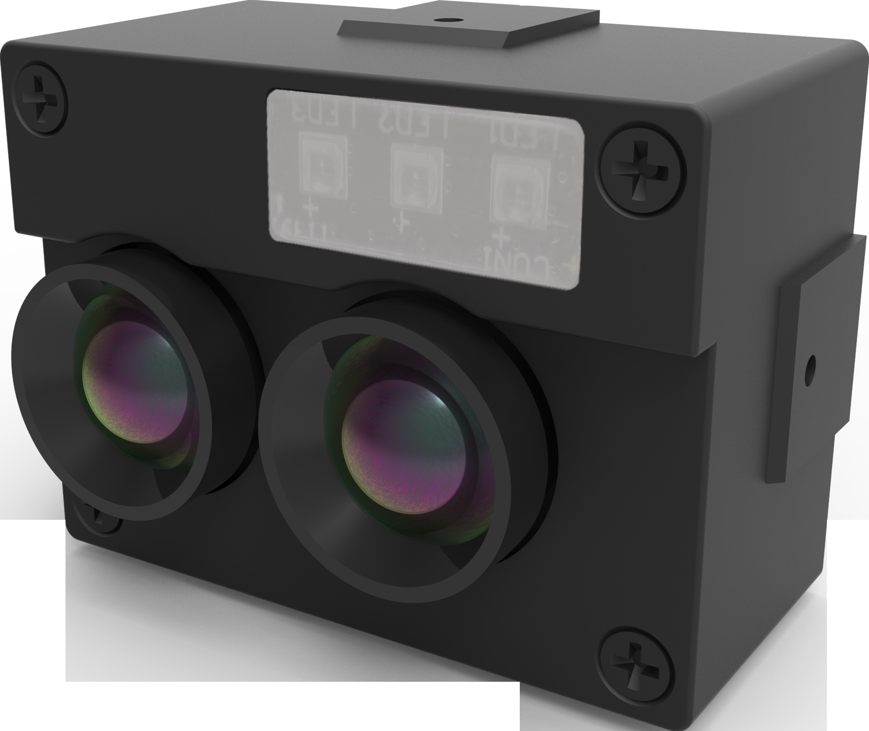 捷宇智汇星dc1330双目人脸识别摄像头镜头红外活体检测人证比对