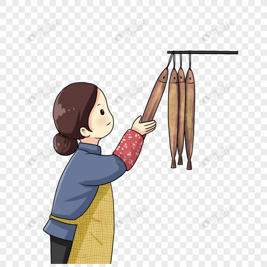 第二腌制晾晒鱼干