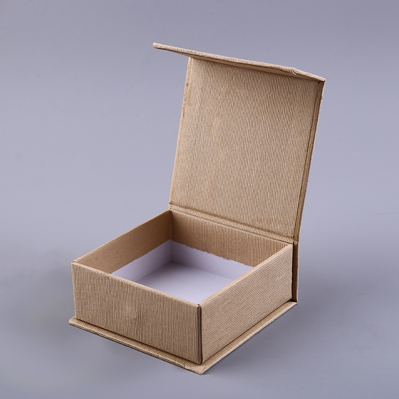 厂家定做硬纸板包装盒简约纯色皮带钱包礼盒日用品翻盖包装盒定制